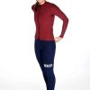 Women Biehler | Women Thermal Rain Bib Tights Night Blue