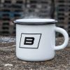 Women Biehler | Enamel Coffee Mug White