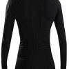 Women Biehler | Women Seamless Pro Long Sleeved Baselayer Black