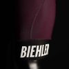 Women Biehler | Women Thermal Rain Bib Shorts Dark Berry
