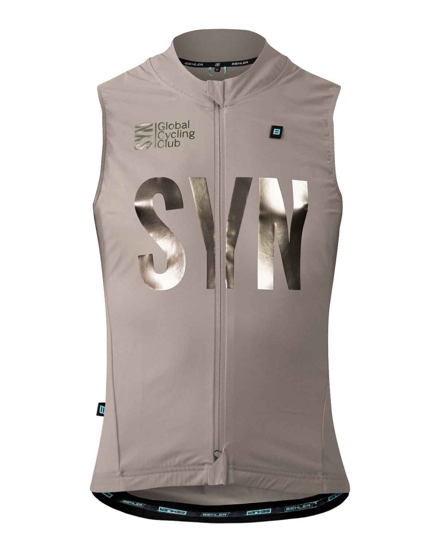 Women Biehler | Women Syndicate Gilet Desert Brass