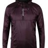 Men Biehler | Gravel Hooded Windbreaker Dark Berry