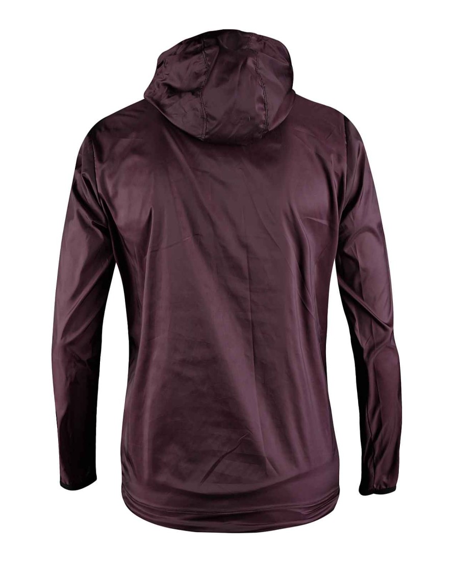 Women Biehler | Women Gravel Hooded Windbreaker Dark Berry