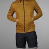 Men Biehler | Gravel Zipped Hoodie Raw Sienna