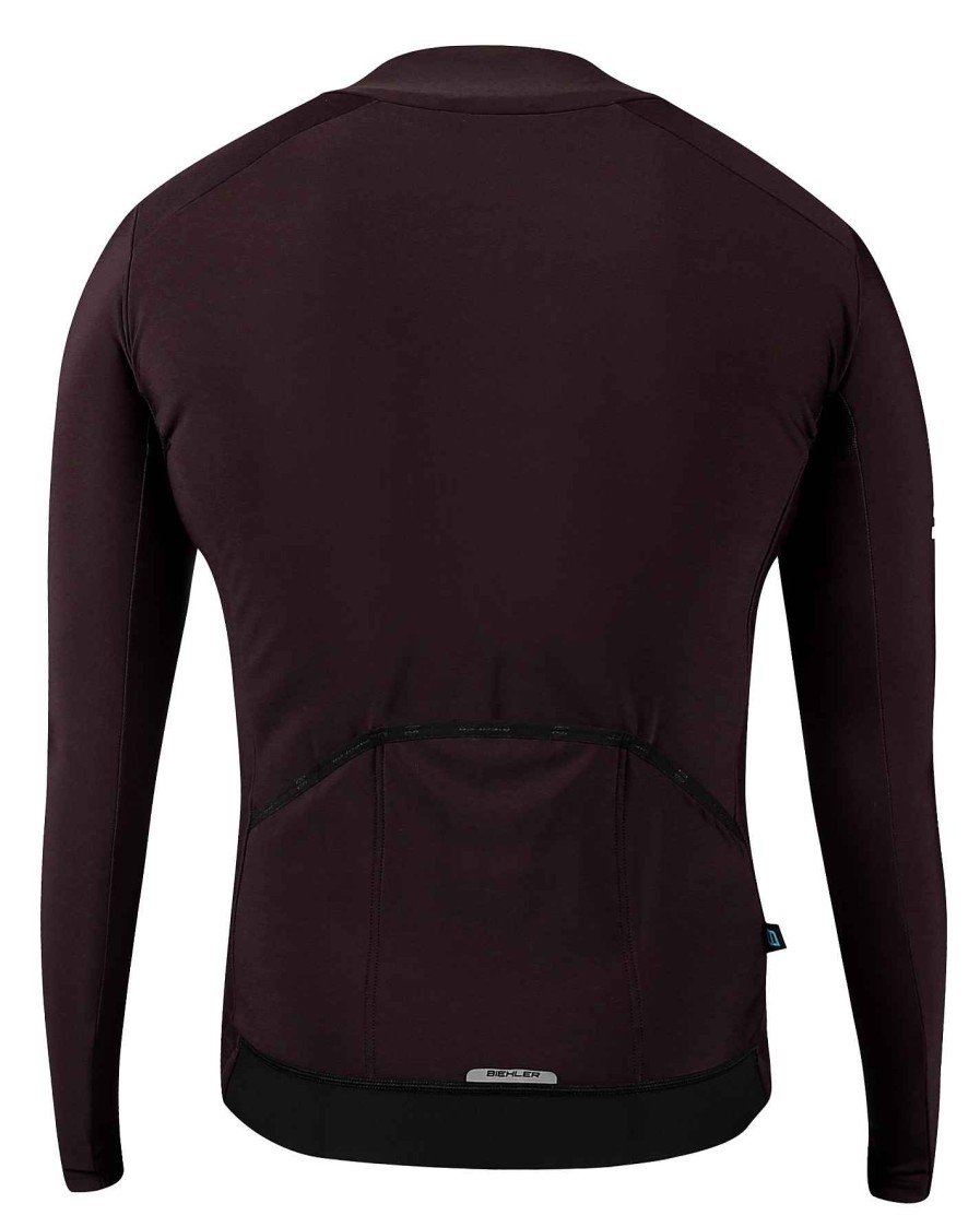 Men Biehler | Thermal Rain L/S Jersey Dark Berry