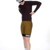 Men Biehler | Thermal Rain Bib Shorts Spicy Mustard