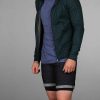 Men Biehler | Gravel Zipped Hoodie Deep Fiord