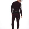 Men Biehler | Thermal Rain L/S Jersey Dark Berry