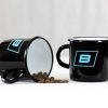 Women Biehler | Enamel Coffee Mug Black