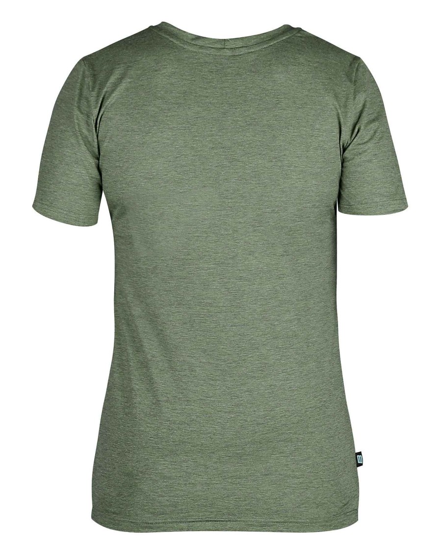 Women Biehler | Women Gravel Shirt Melange Olive