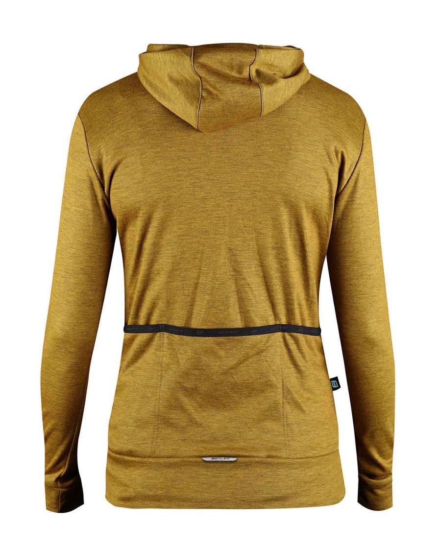 Women Biehler | Women Gravel Zipped Hoodie Raw Sienna